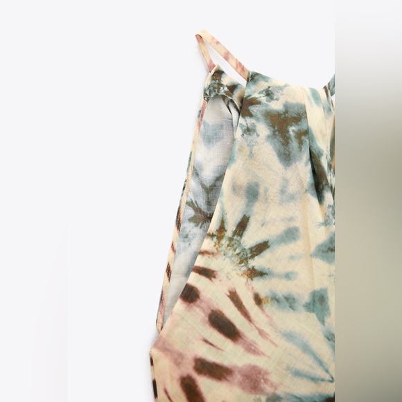 Printed Ramie top - Picture 4 of 7